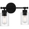 Quoizel Caputo Bath 2 Lights Matte Black CAP8615MBK - alternate 3